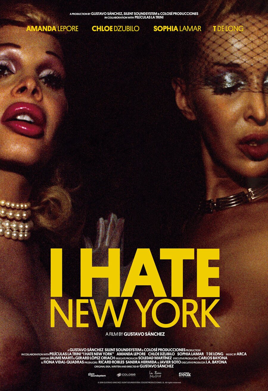 Cartel de I Hate New York - Estados Unidos