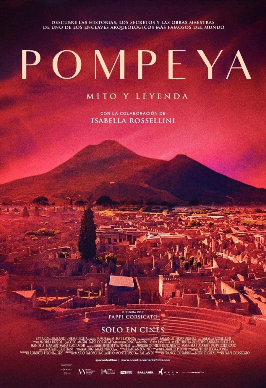 Cartel de Pompei - Eros e mito - Cartel España 'Pompeya: Mito y leyenda'