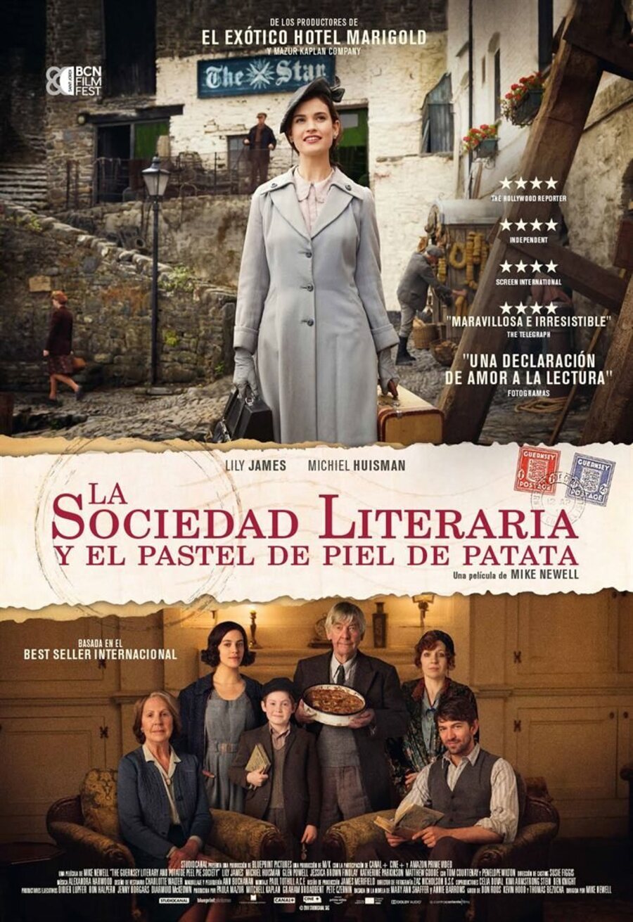 Cartel de The Guernsey Literary and Potato Peel Pie Society - España