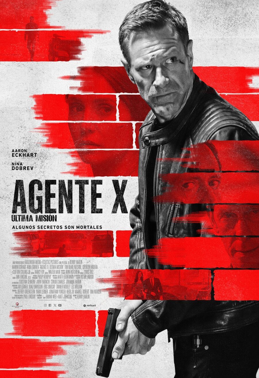 Cartel de Agente X: Última misión - "Cartel oficial"