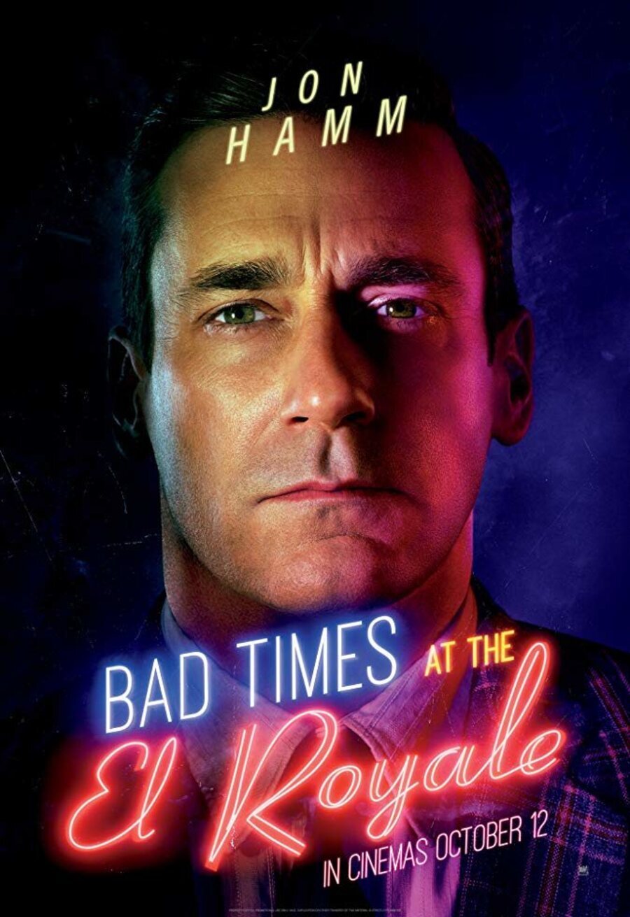 Cartel de Malos momentos en el hotel Royale - Jon Hamm