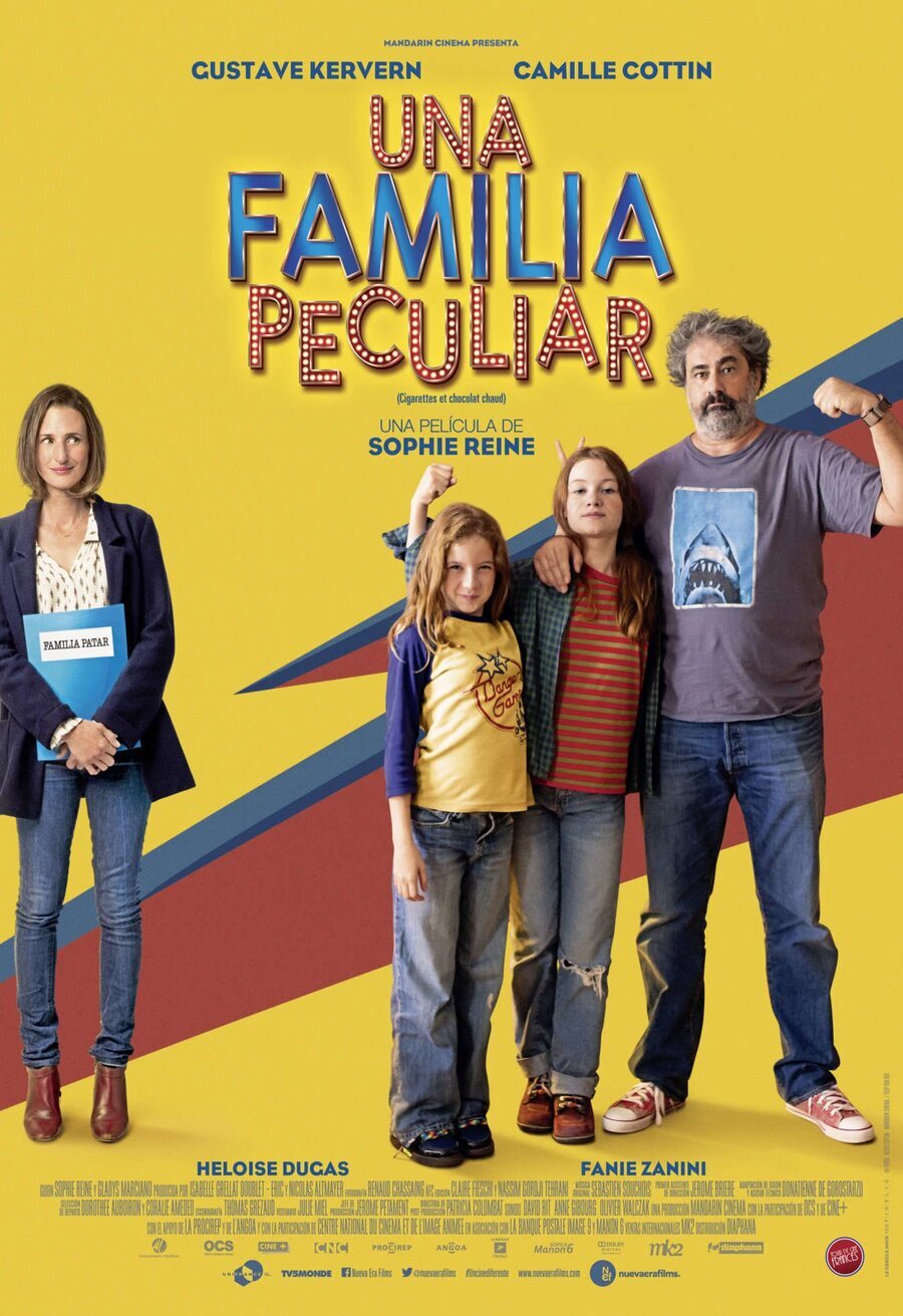 Cartel de Una familia peculiar - México