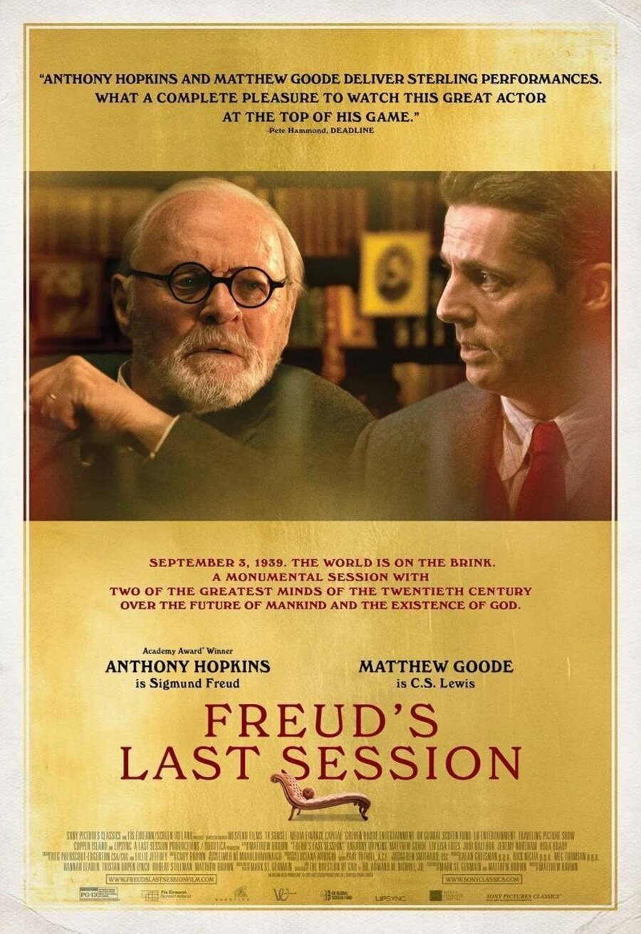 Cartel de Freud's Last Session - Cartel Reino Unido