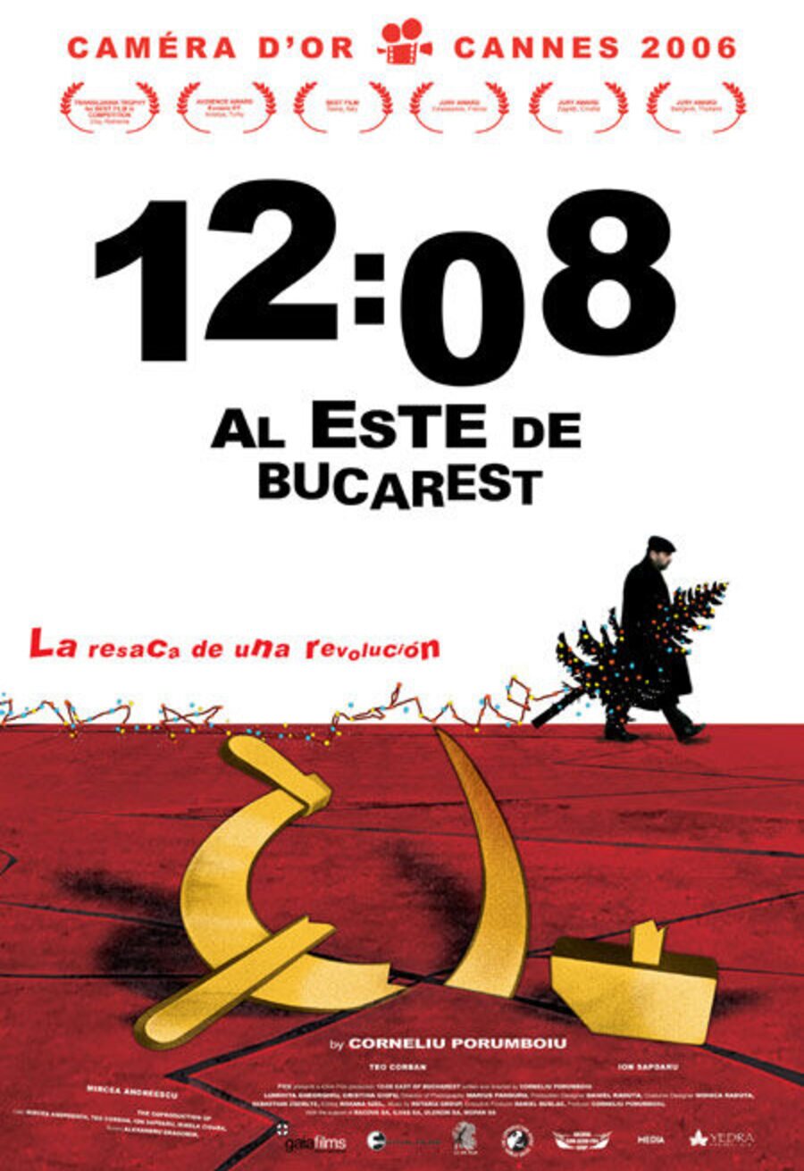 Cartel de 12:08 Al Este de Bucarest - España