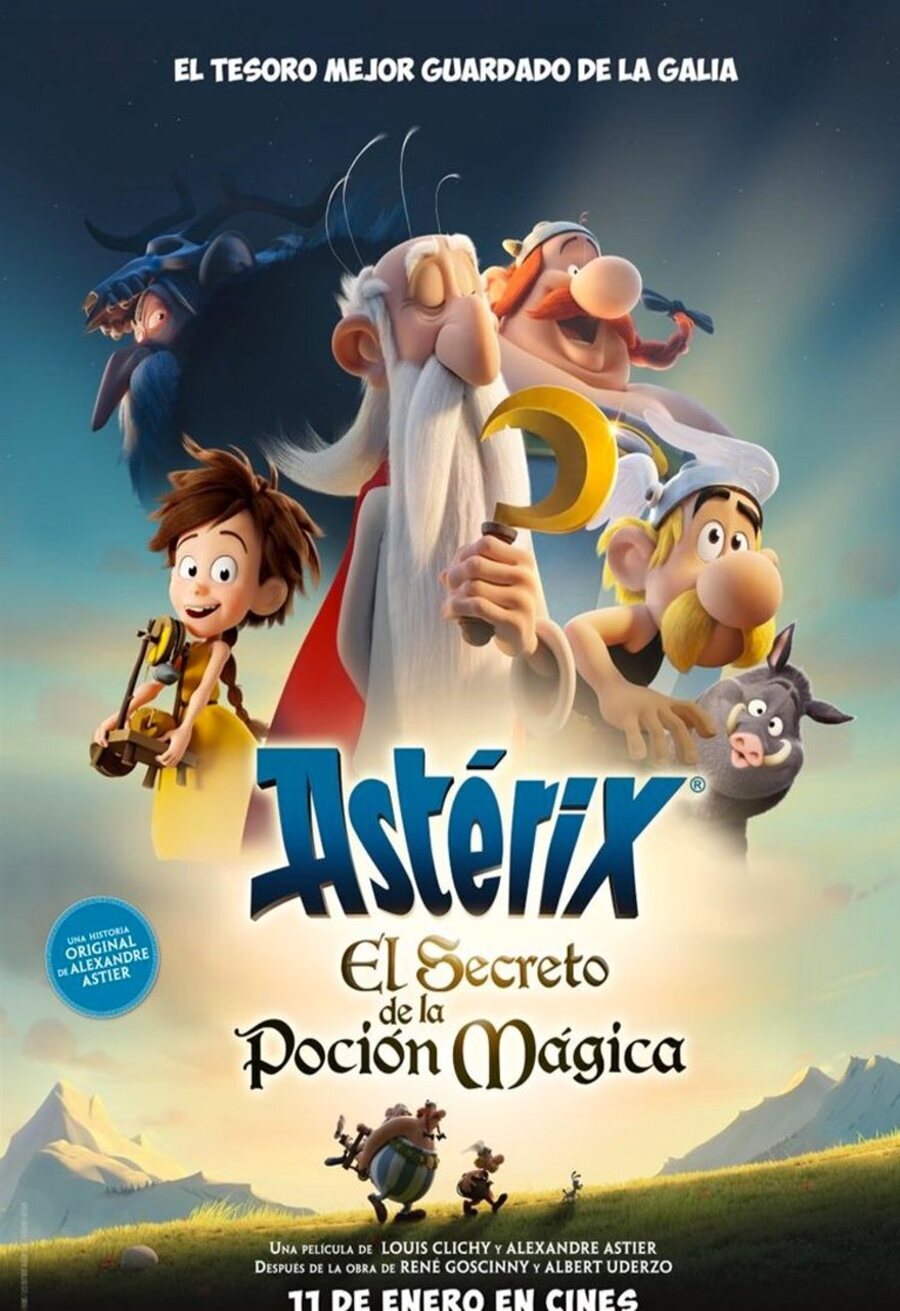 Cartel de Astérix: El secreto de la poción mágica - Cartel España