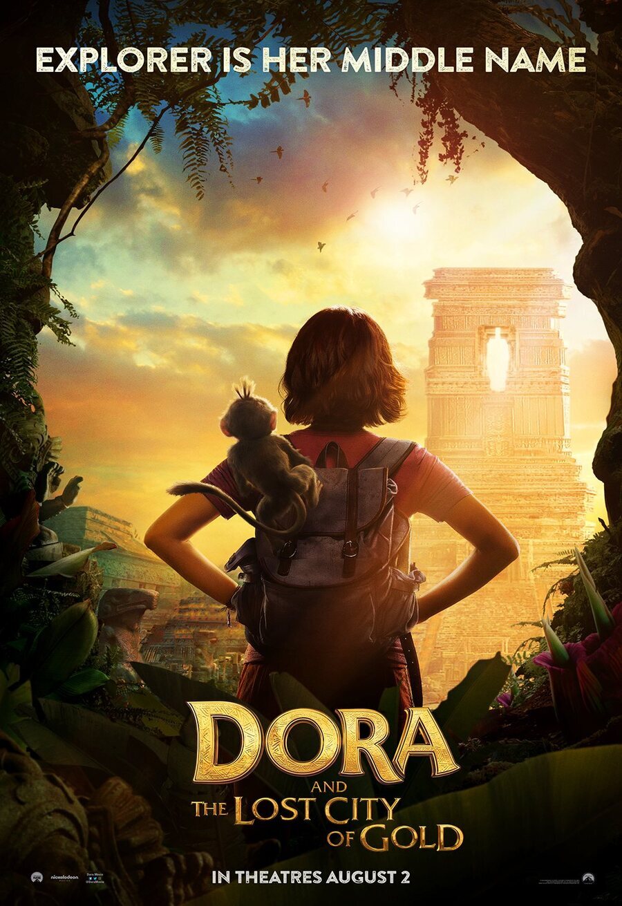 Cartel de Dora y la ciudad perdida - Estados Unidos