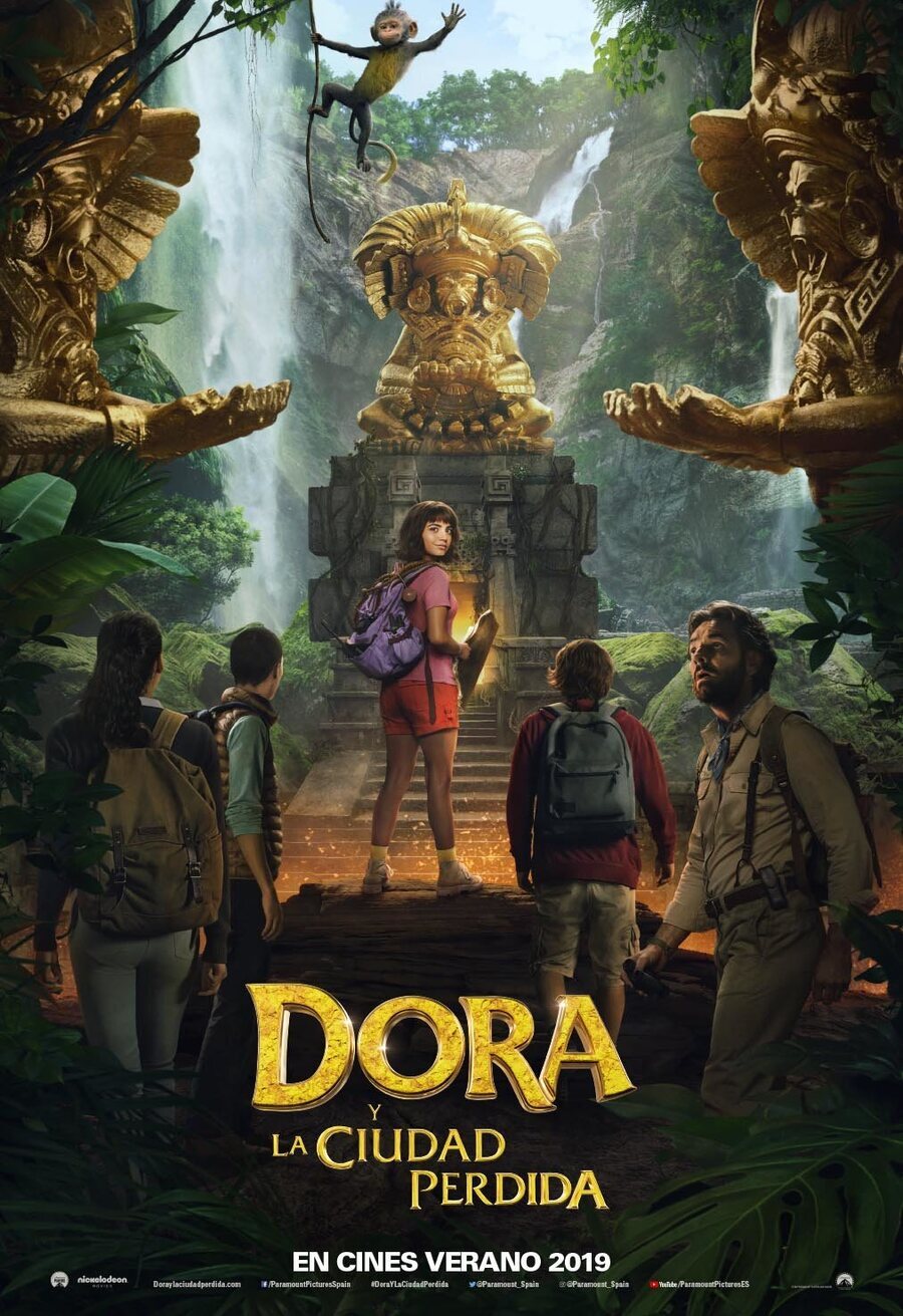 Cartel de Dora y la ciudad perdida - Teaser España