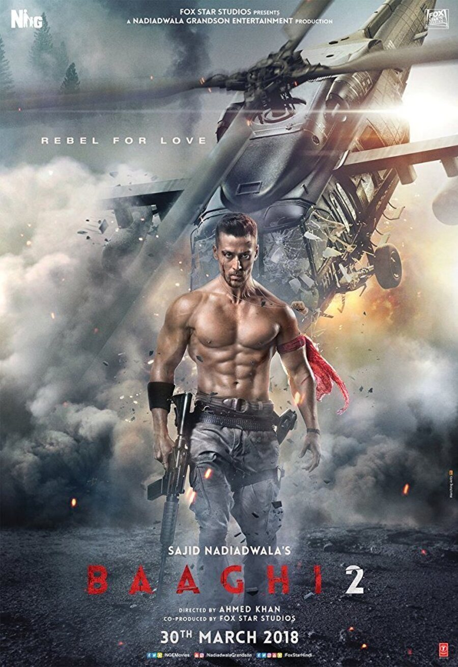 Cartel de Baaghi 2 - India