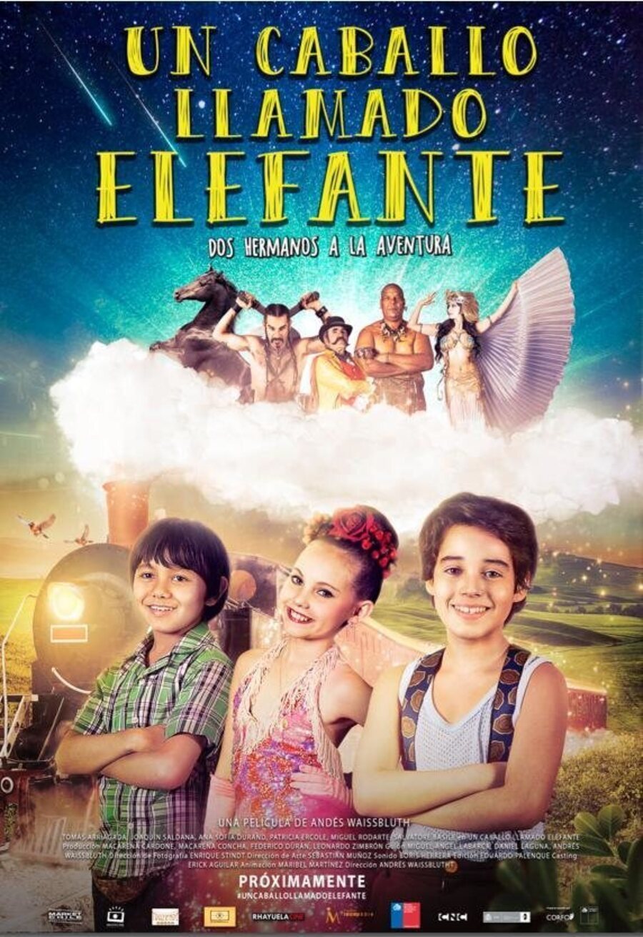 Cartel de Un Caballo Llamado Elefante (Los Hermanitos) - póster