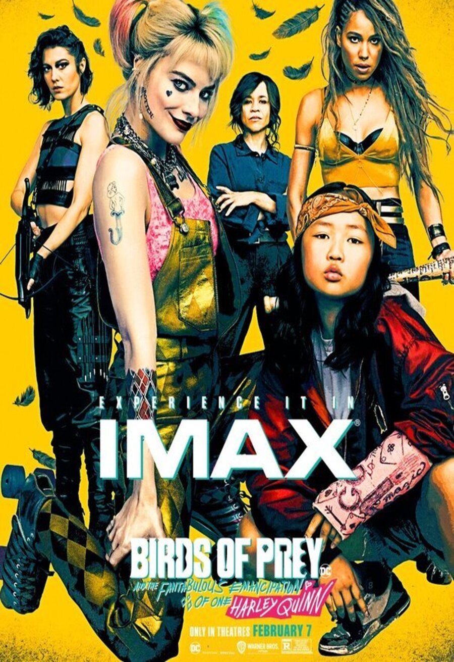 Cartel de Aves de Presa y la fantabulosa emancipación de una Harley Quinn - IMAX