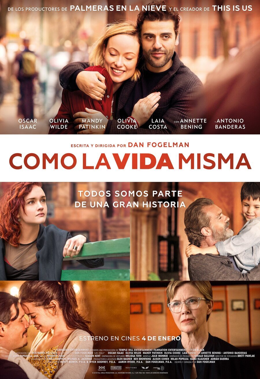 Cartel de La vida misma - Póster España 'Como la vida misma'