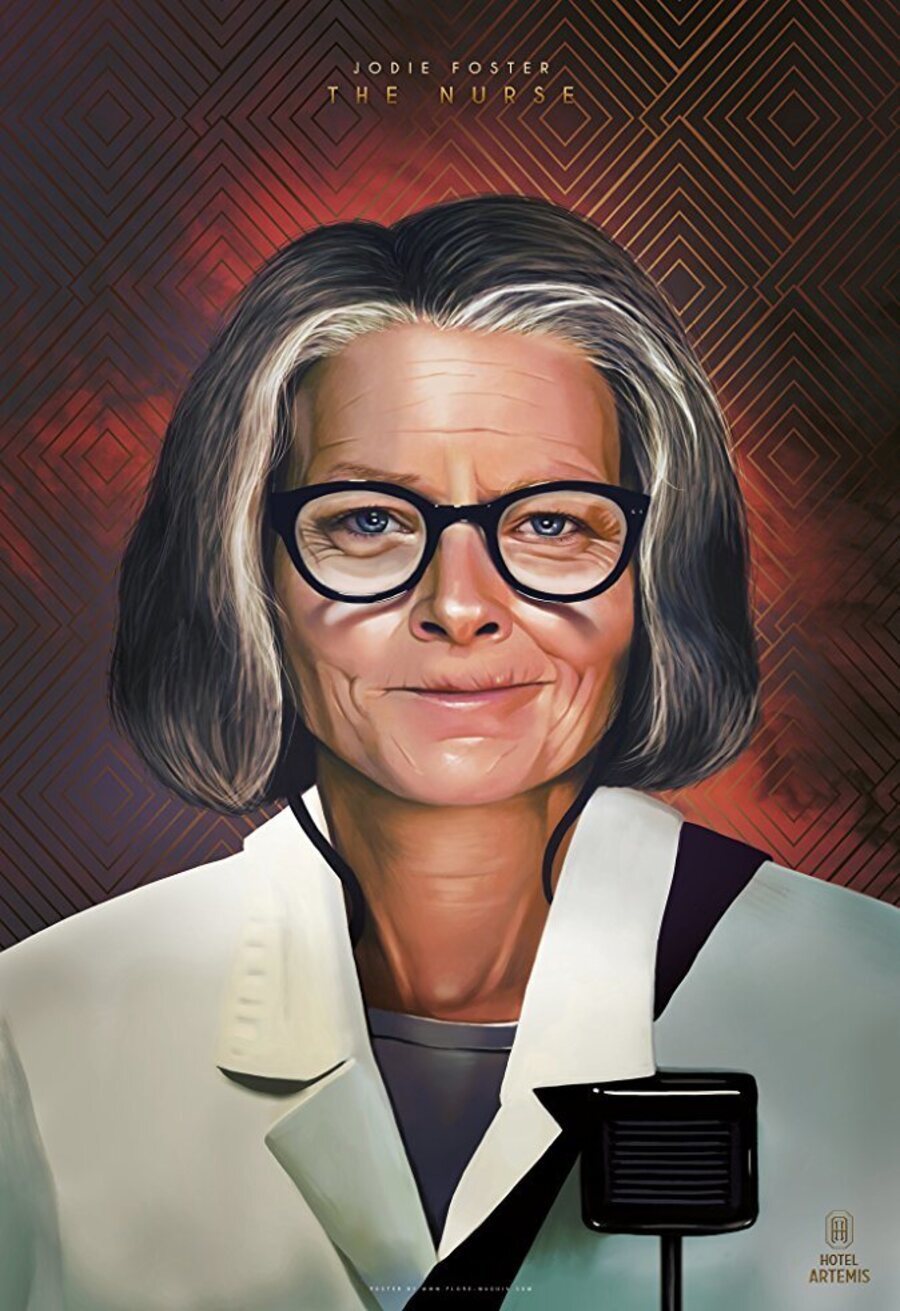 Cartel de Hotel de criminales - Cartel Jodie Foster