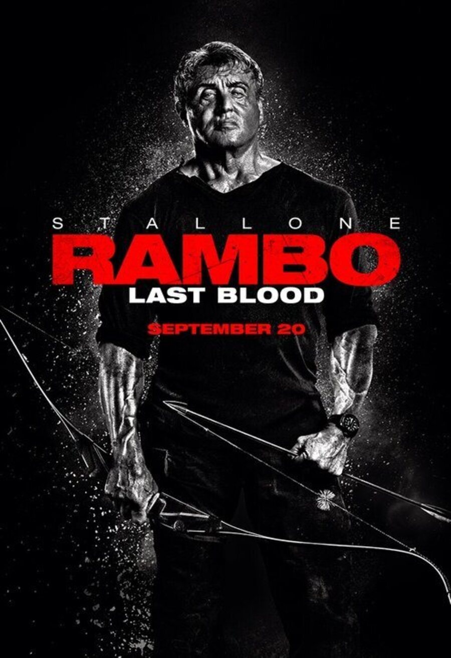 Cartel de Rambo V - EEUU