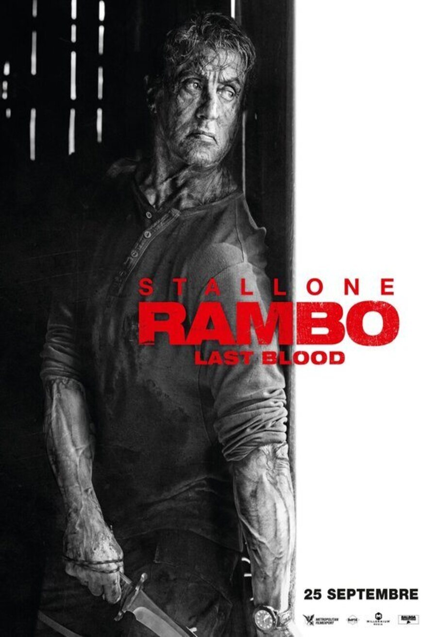 Cartel de Rambo V - Francia #1