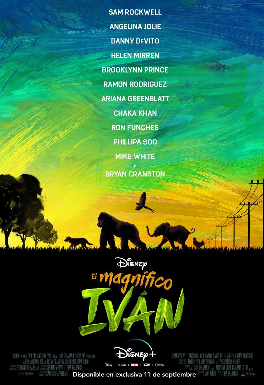 Cartel de The One and Only Ivan - España