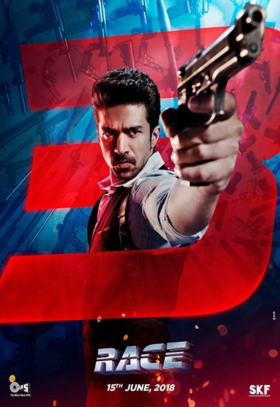 Cartel de Race 3 - Cartel Saqib Saleem