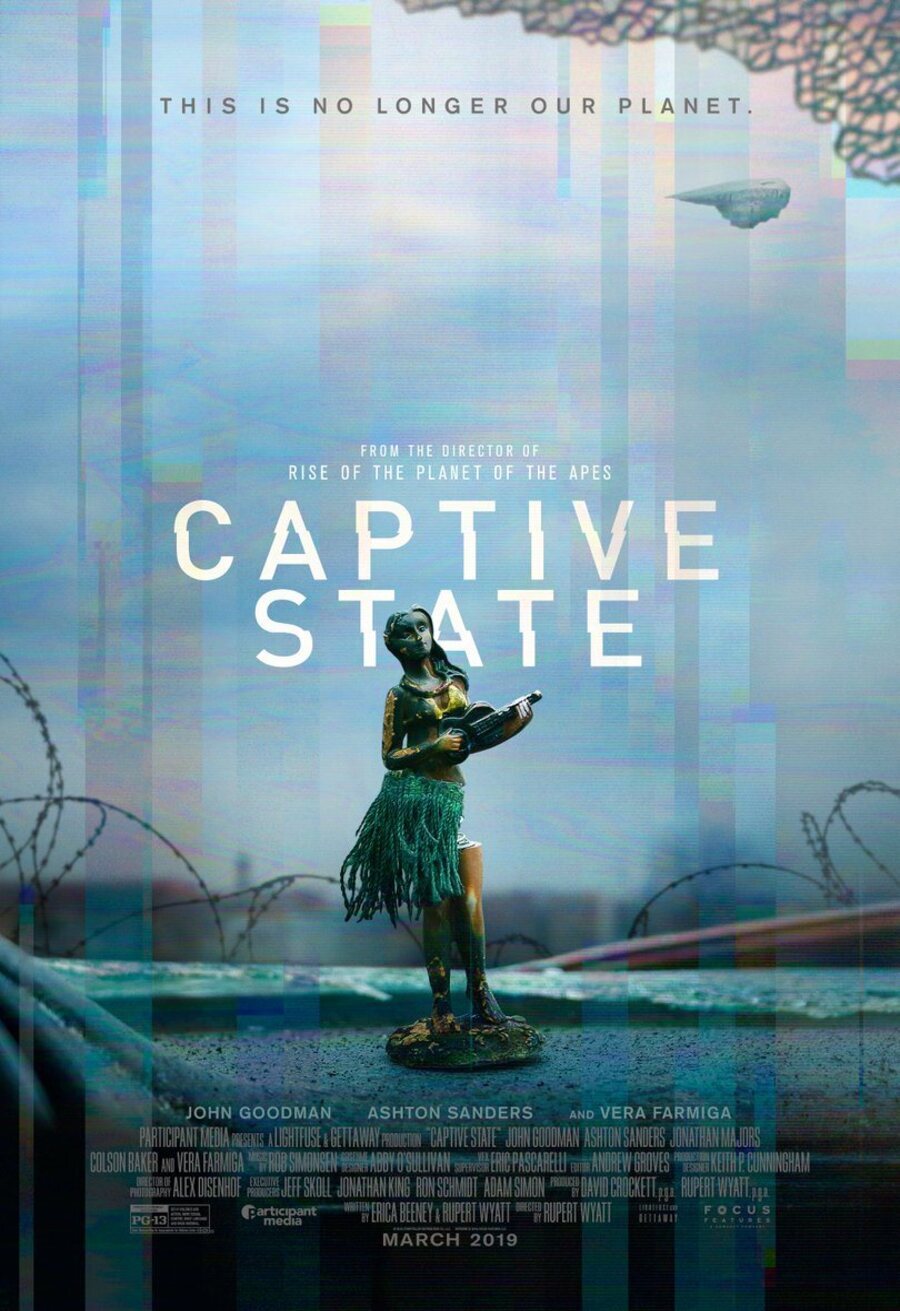 Cartel de La rebelión - Poster UK 'Captive State'