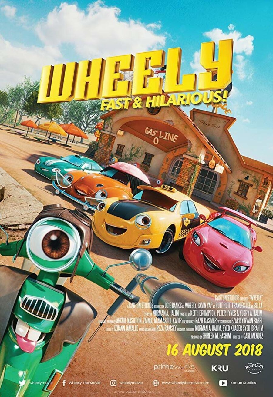 Cartel de Wheely - Internacional