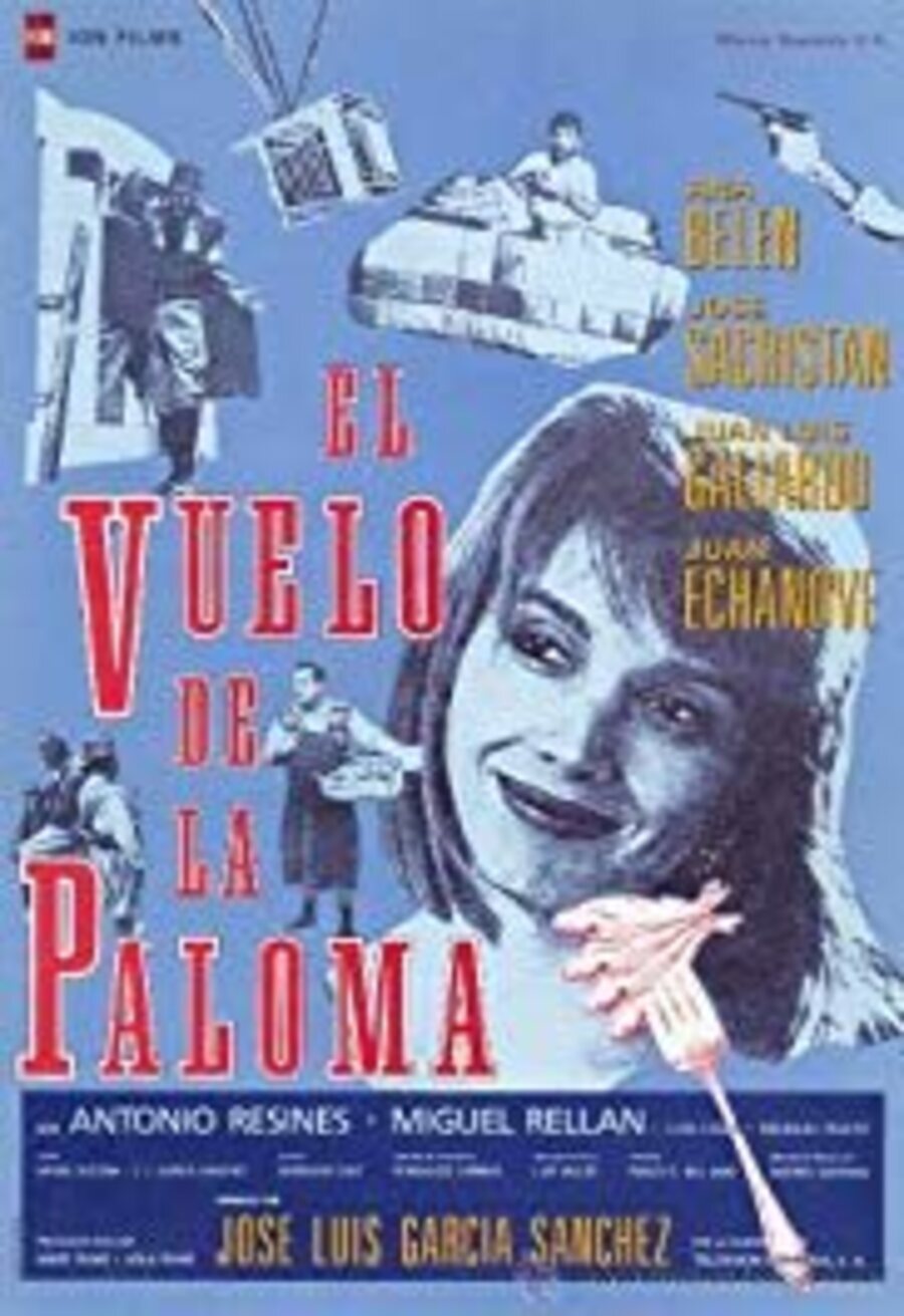 Cartel de El vuelo de la paloma - El vuelo de la paloma