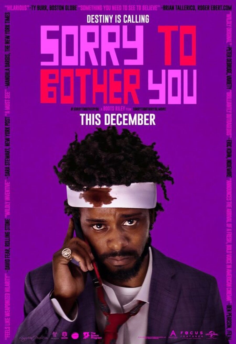 Cartel de Sorry to Bother You - UK