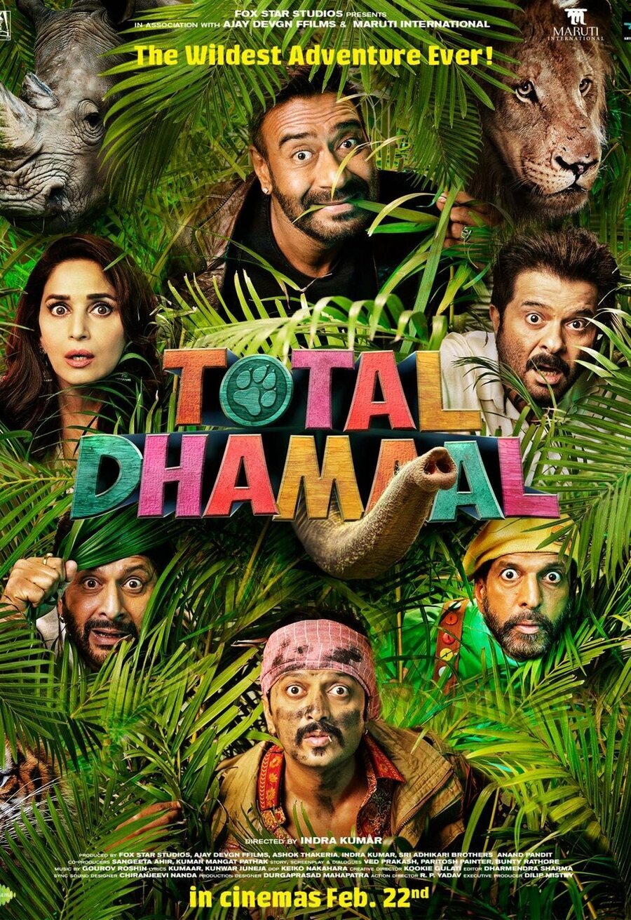 Cartel de Total Dhamaal - Cartel