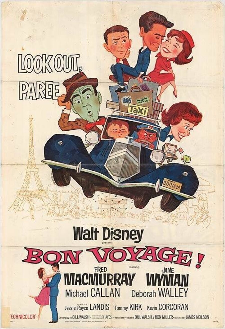 Cartel de Bon Voyage - ¡Por Fin Paris! - Original