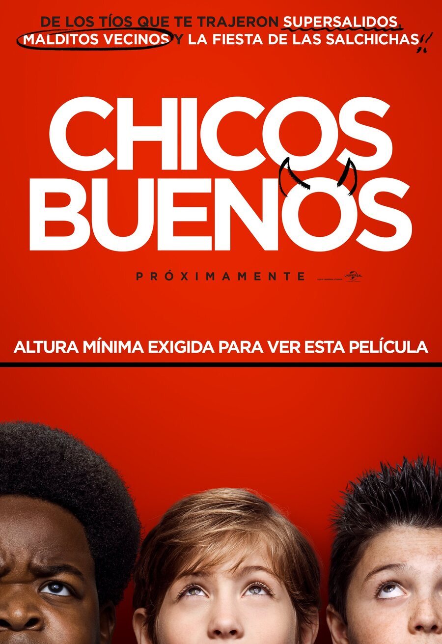 Cartel de Chicos buenos - España