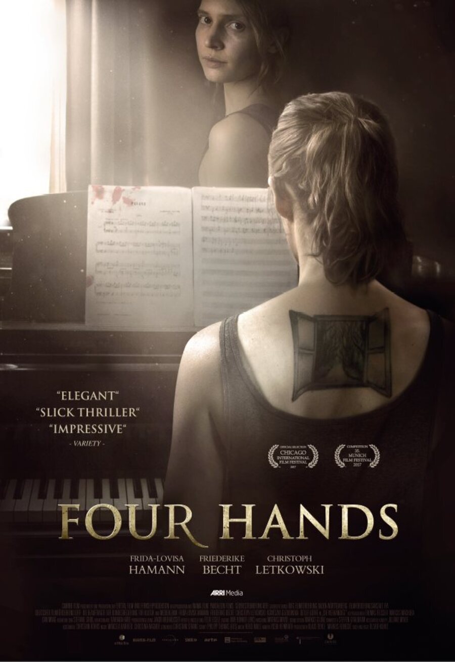 Cartel de Die Vierhändige - Four Hands