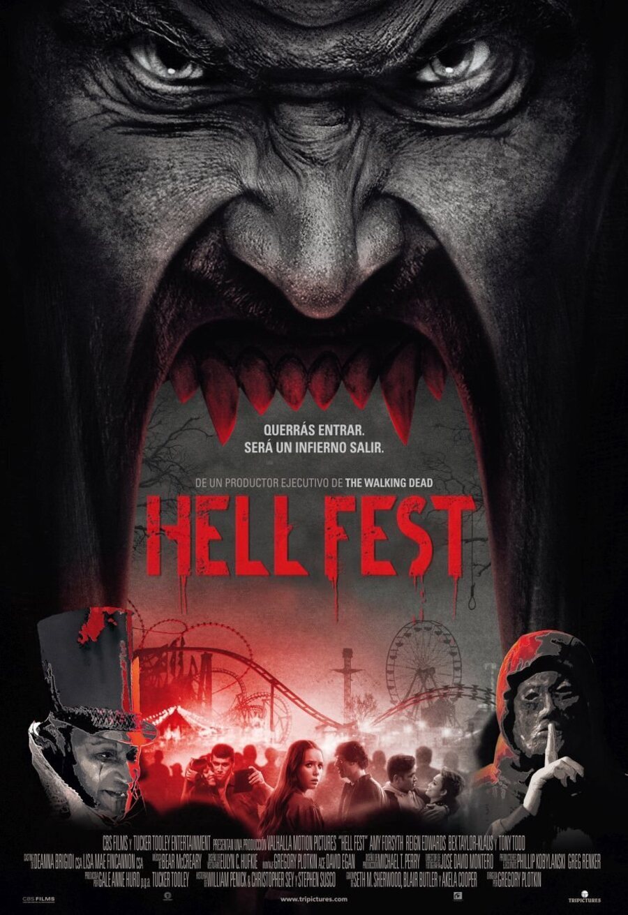 Cartel de Hell Fest: Juegos diabólicos - Cartel España