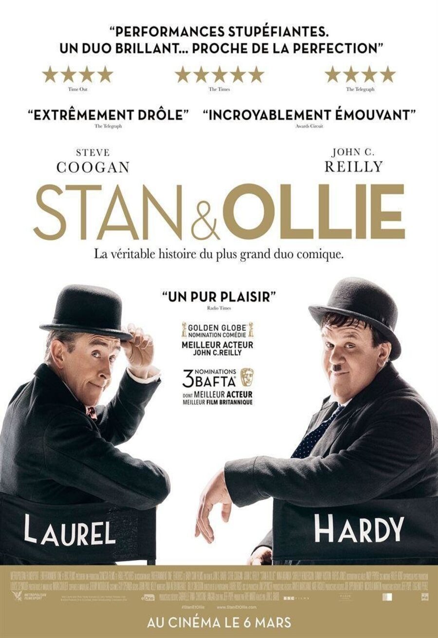 Cartel de El Gordo y el Flaco (Stan & Ollie) - Stan & Ollie (Francia)