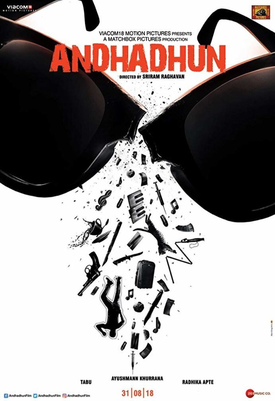 Cartel de Andhadhun - Andhadhum