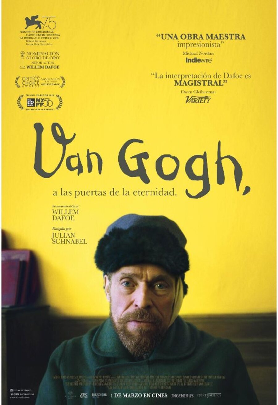 Cartel de Van Gogh en la puerta de la eternidad - España