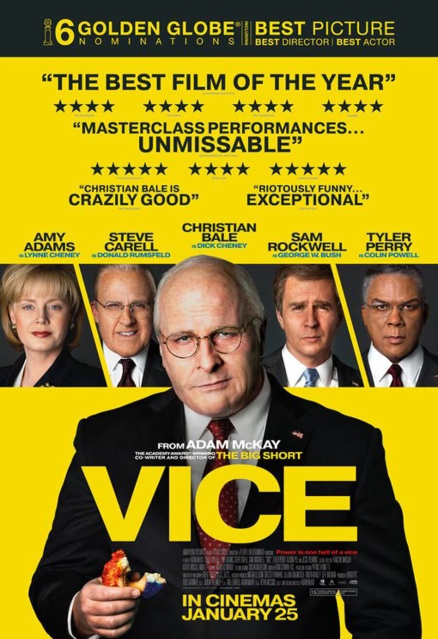 Cartel de El Vicepresidente: Más Allá Del Poder - Poster 'Vice' UK #2