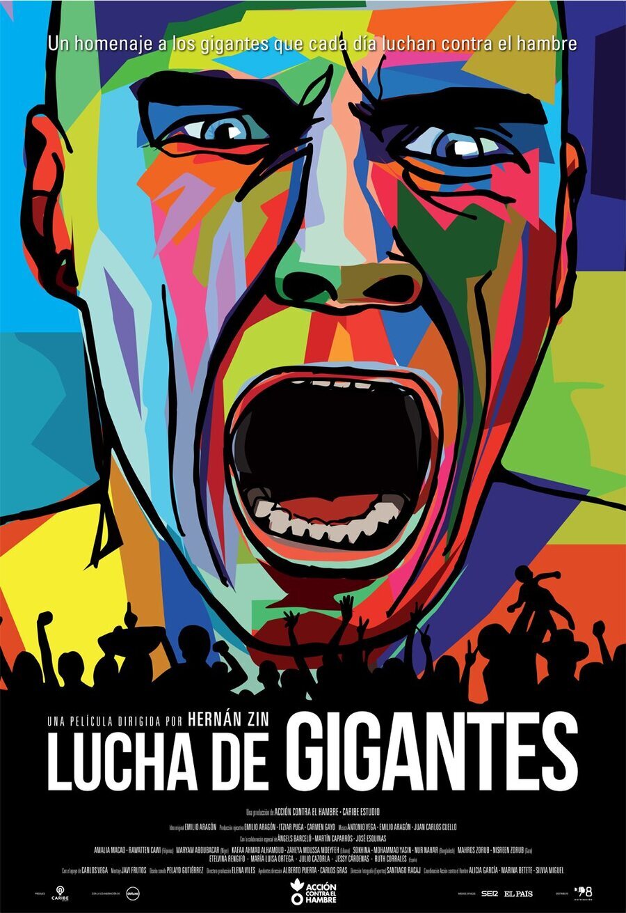 Cartel de Lucha de gigantes - Cartel 'Lucha de Gigantes'