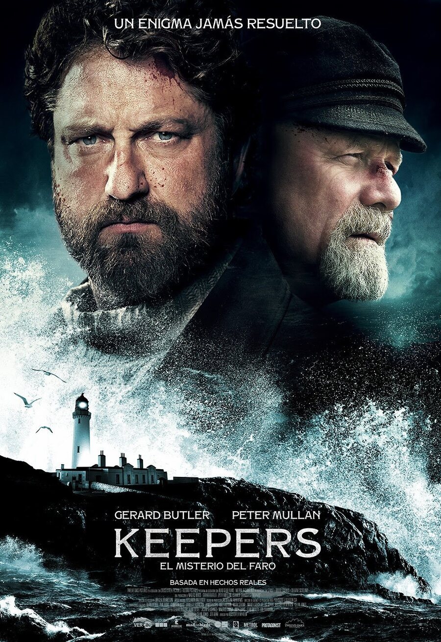 Cartel de Misterio del Faro - Poster 'Keepers. El misterio del faro'.