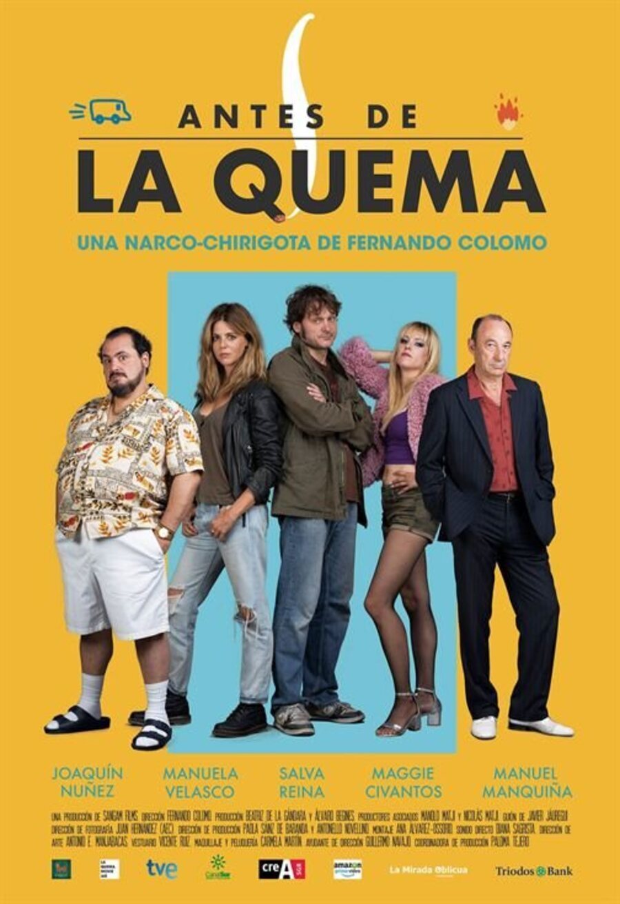 Cartel de Antes de la quema - PÓSTER ESPAÑA