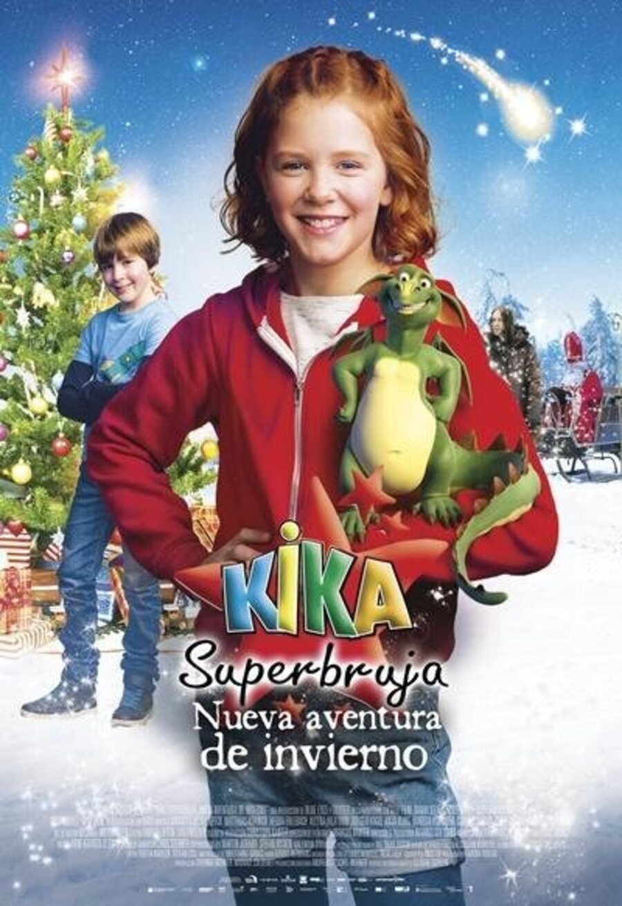 Cartel de Kika Superbruja: nueva aventura de invierno - Póster español 'Kika Superbruja: nueva aventura de invierno'