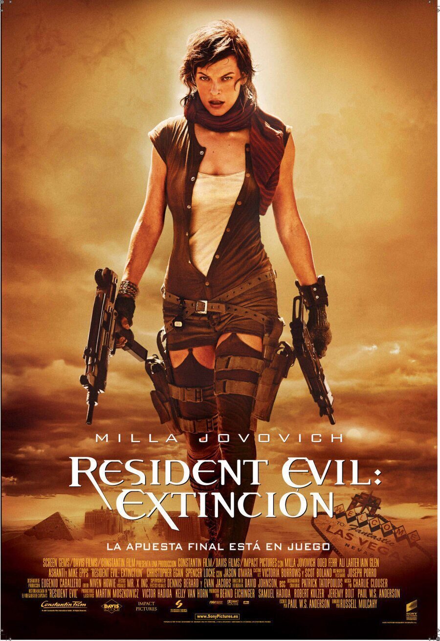 Cartel de Resident Evil: Extinción - España