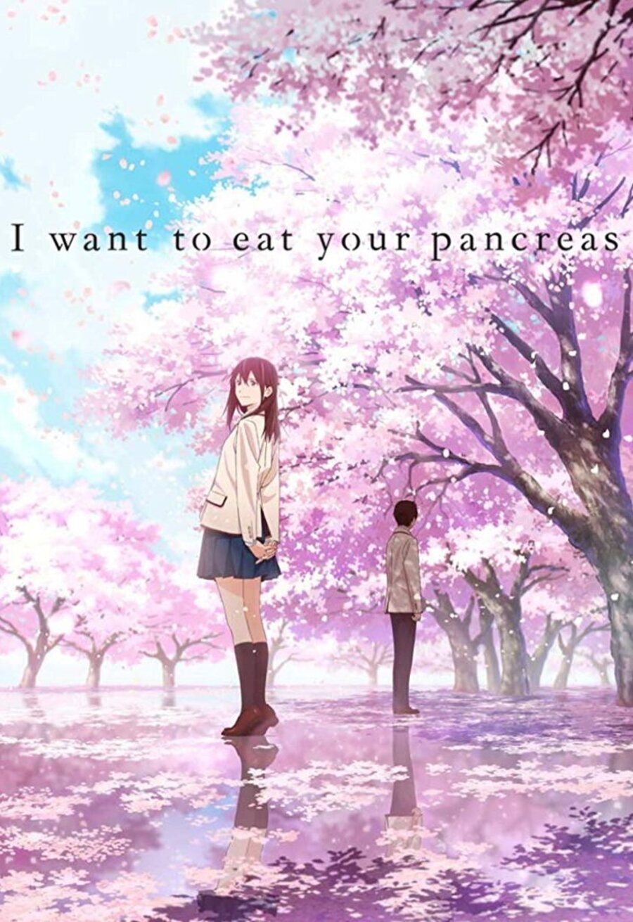 Cartel de I Want To Eat Your Pancreas, la película - Cartel internacional