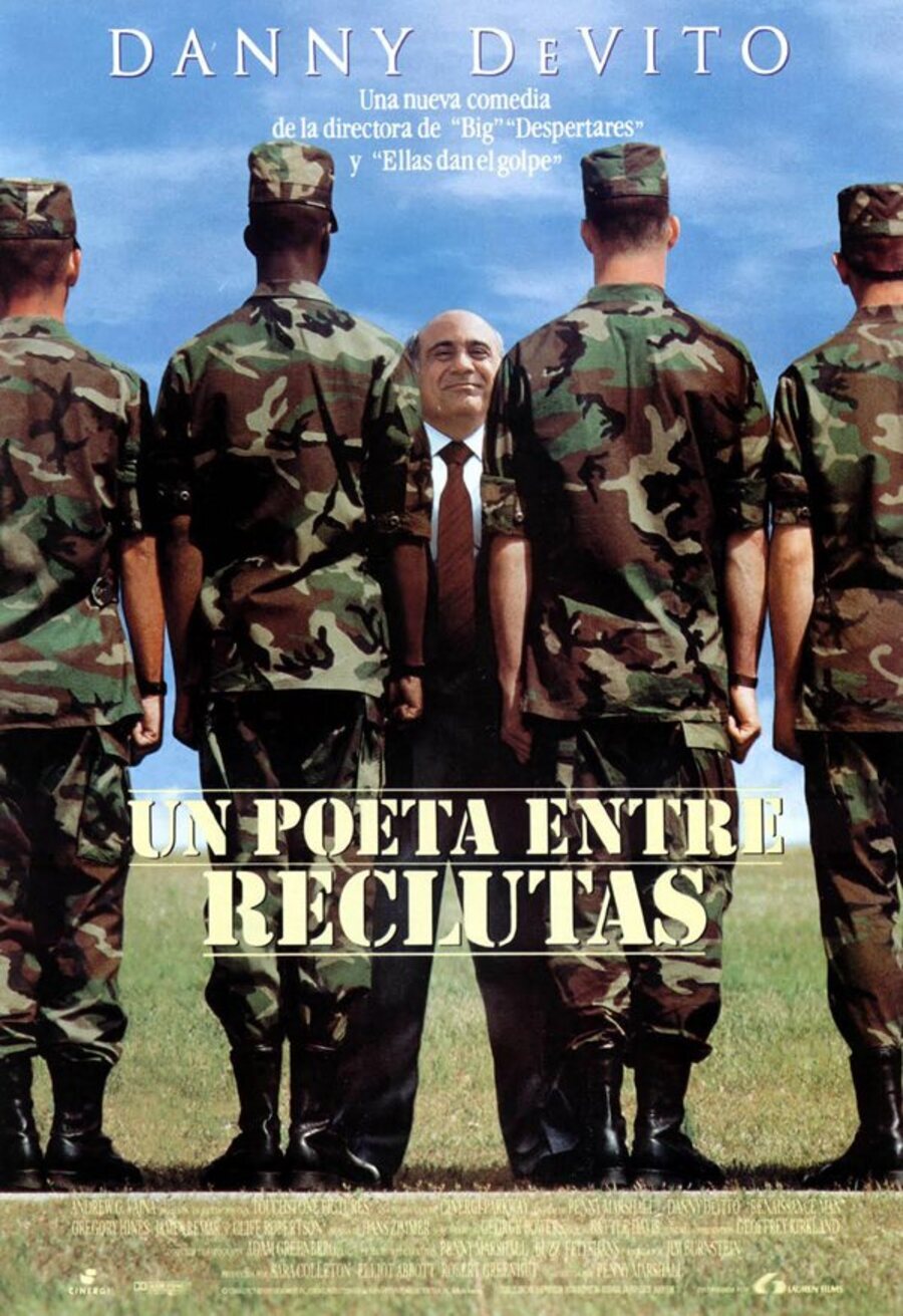 Cartel de Un poeta entre reclutas (Renaissance Man) - ESPAÑA