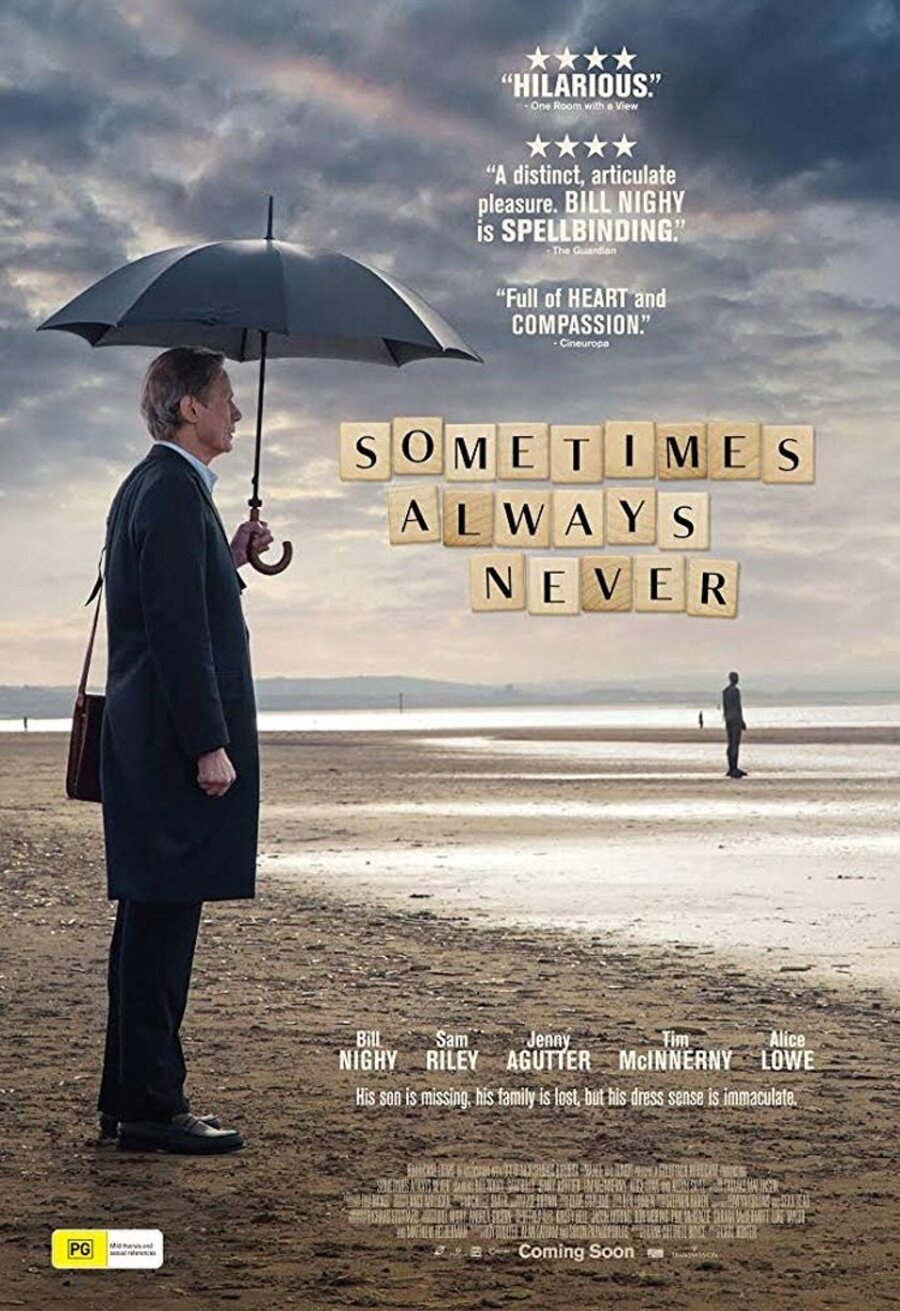 Cartel de Sometimes Always Never - Cartel #1