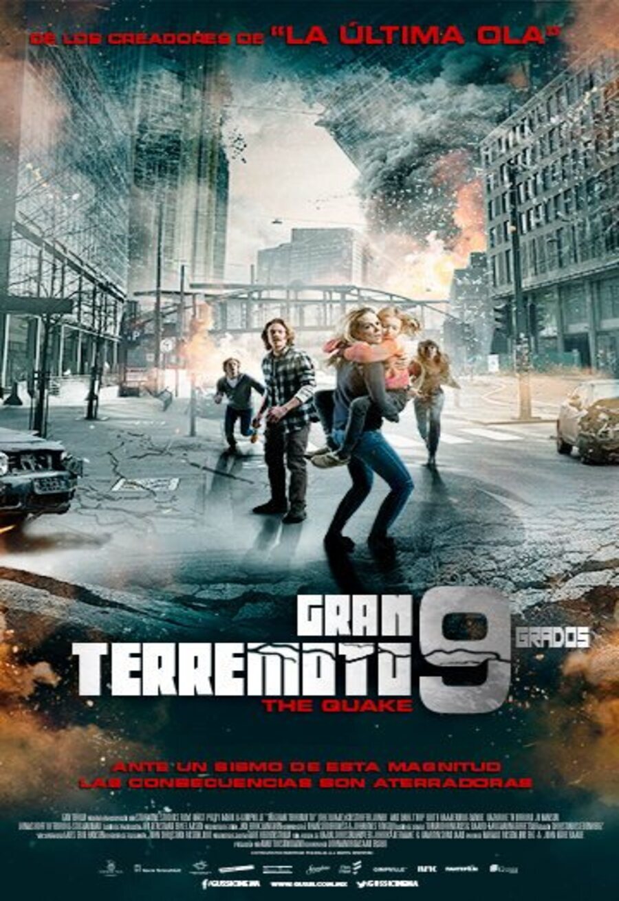 Cartel de Gran terremoto 9 grados - Póster México