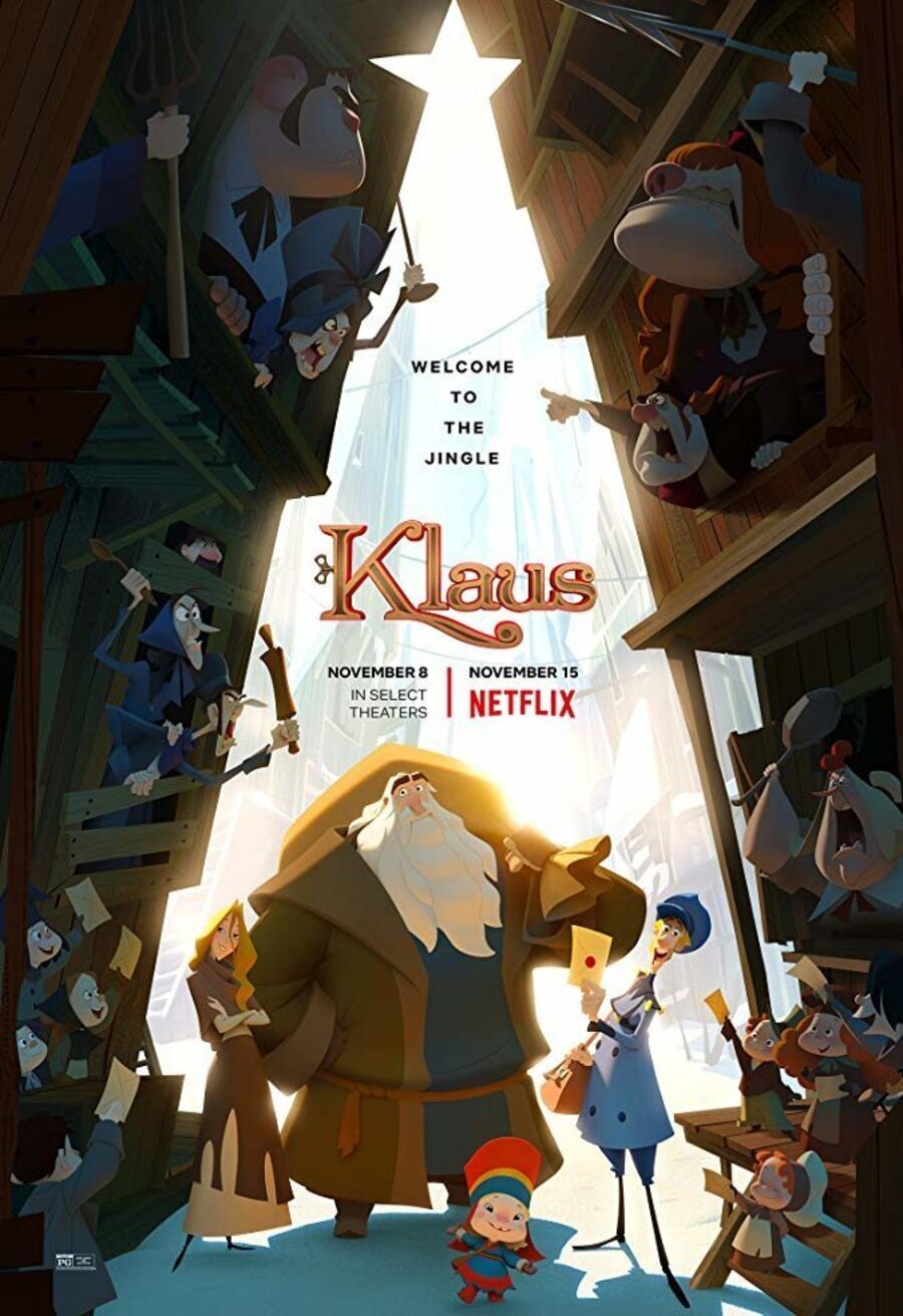 Cartel de La leyenda de Klaus - UK