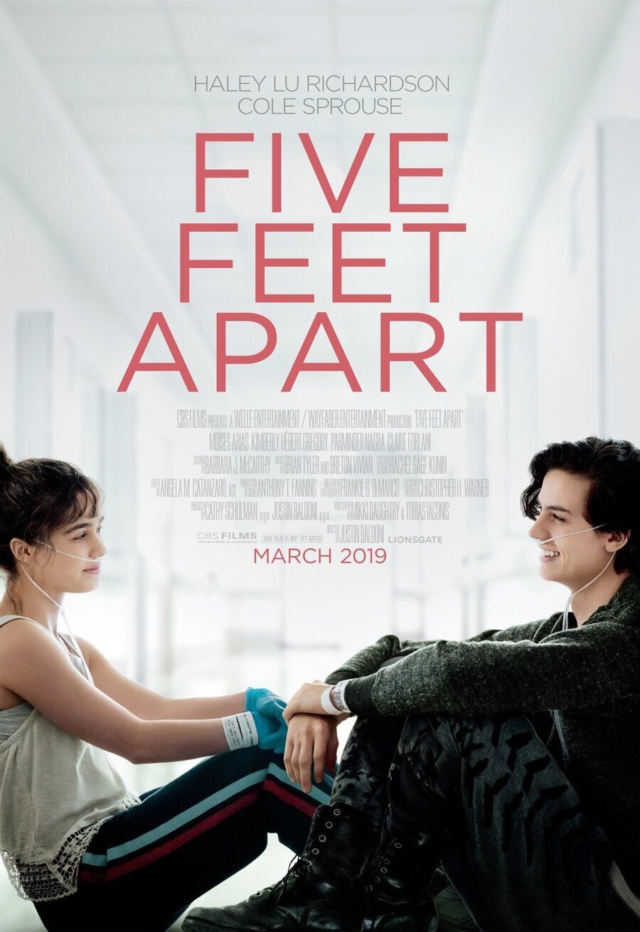 Cartel de A dos metros de ti - Five Feet Apart