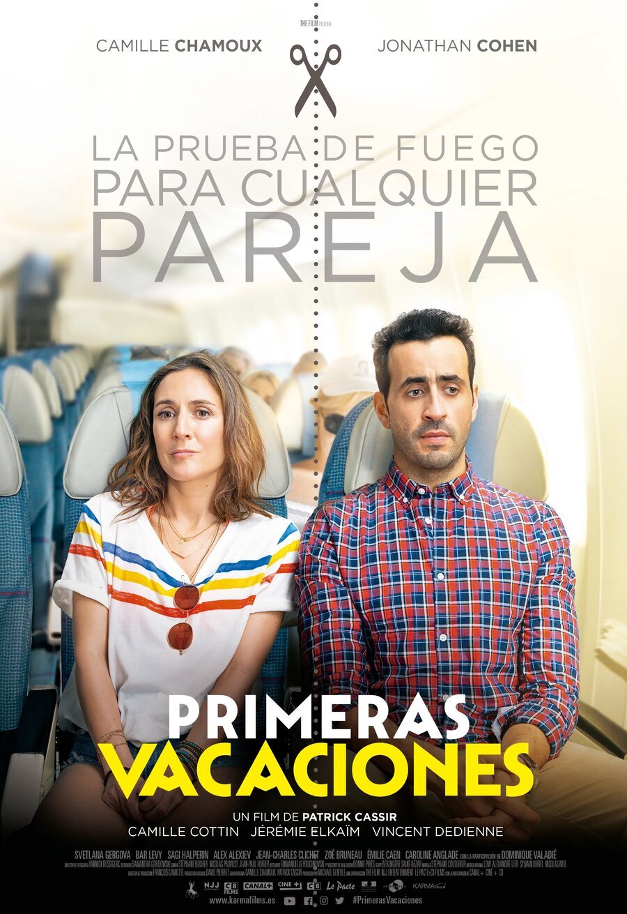 Cartel de Premières vacances - España