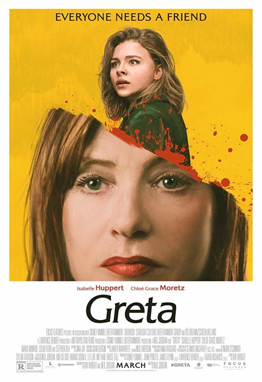 Cartel de La viuda - Greta