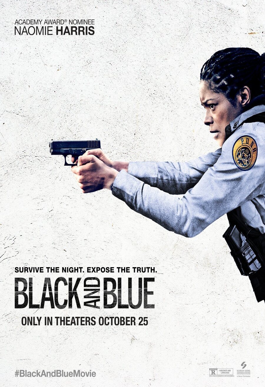 Cartel de Black and blue - Poster Naome Harris