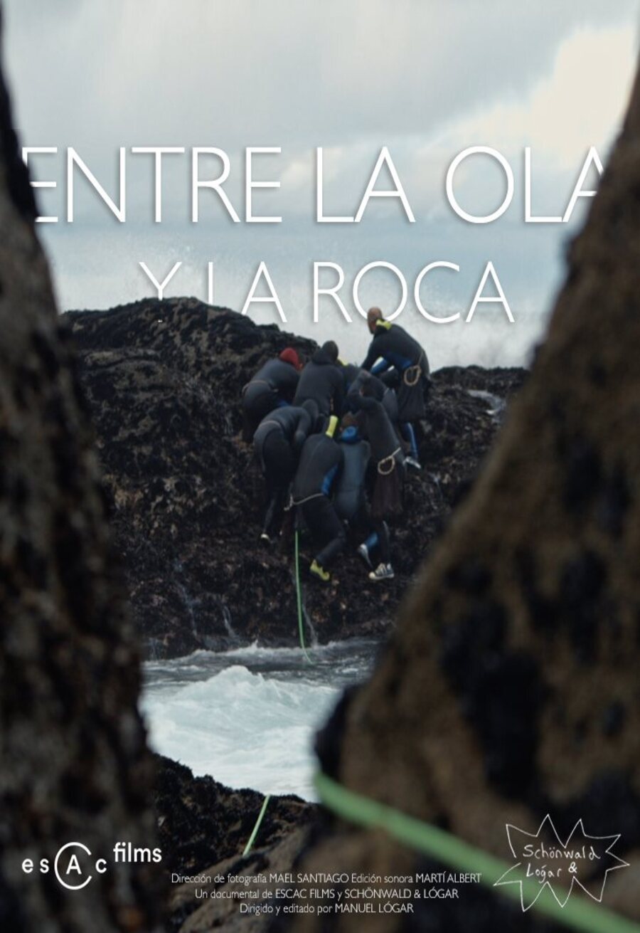 Cartel de Entre la ola y la roca - entre la ola y la roca