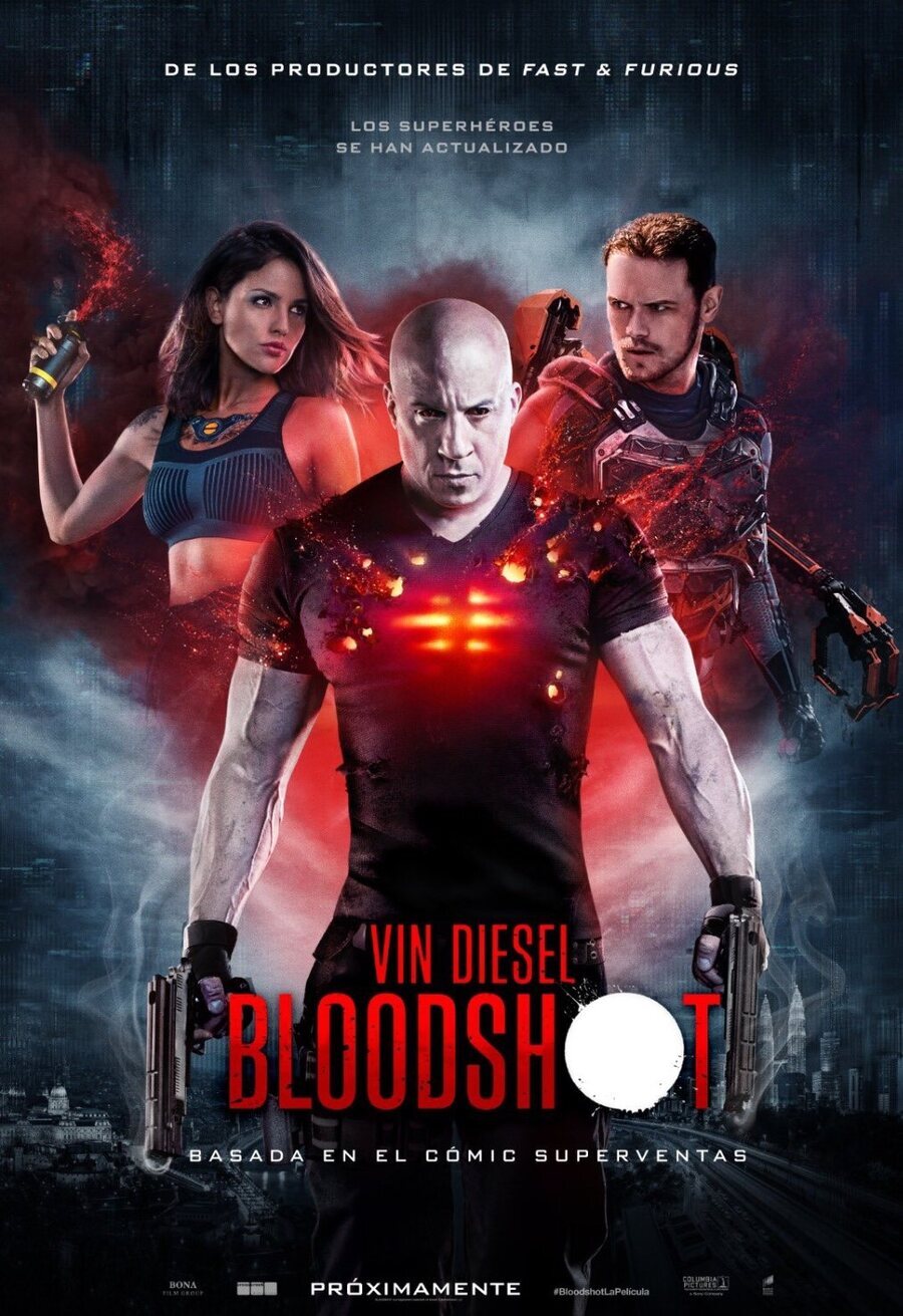 Cartel de Bloodshot - Póster español