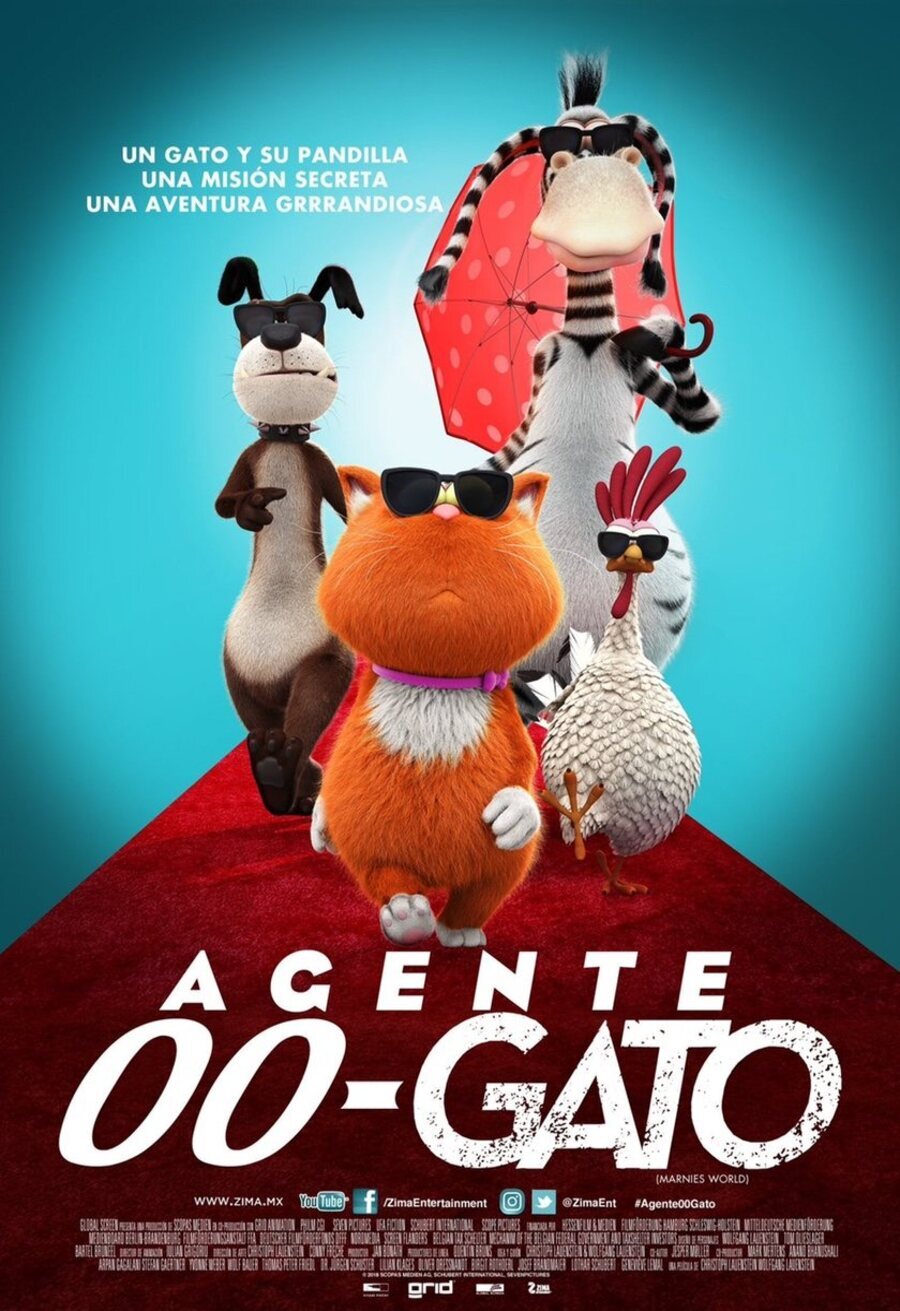 Cartel de Agente 00-Gato - México